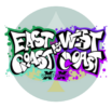 East coast vs west coast slot logga