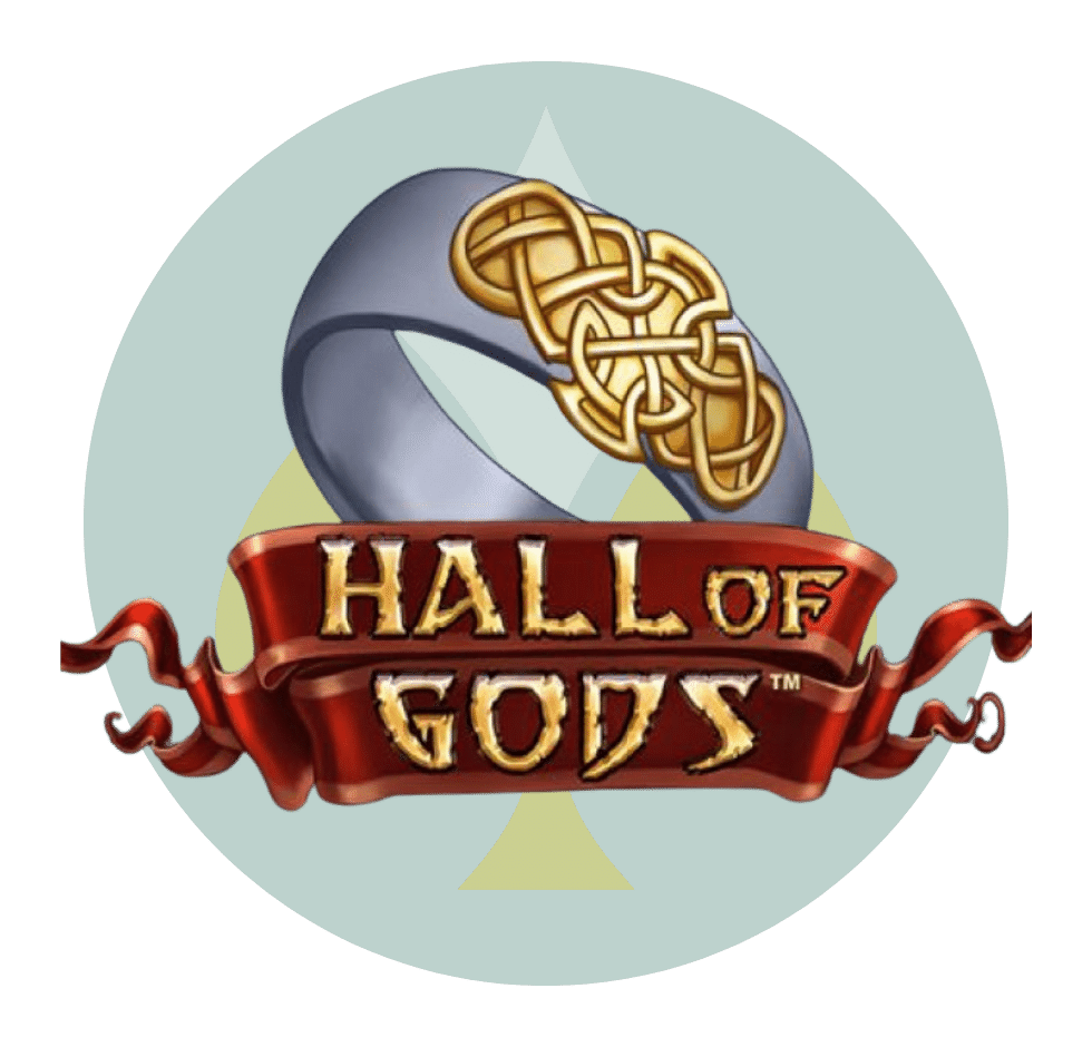 Hall of gods slot logga