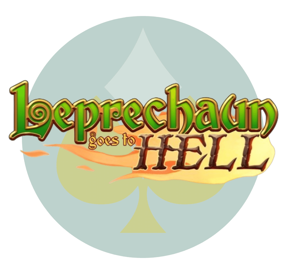 Leprechaun goes to hell slot logga