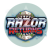 Razor Returns slot logga