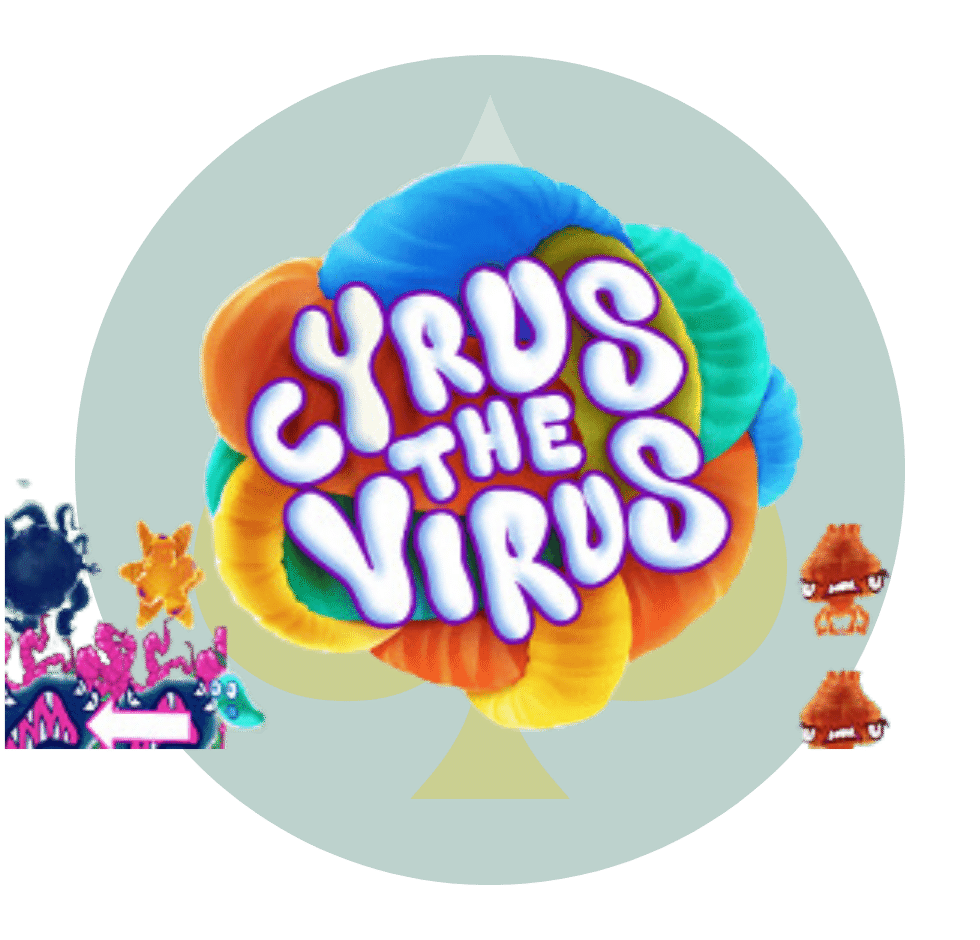 cyrus the virus slot logga