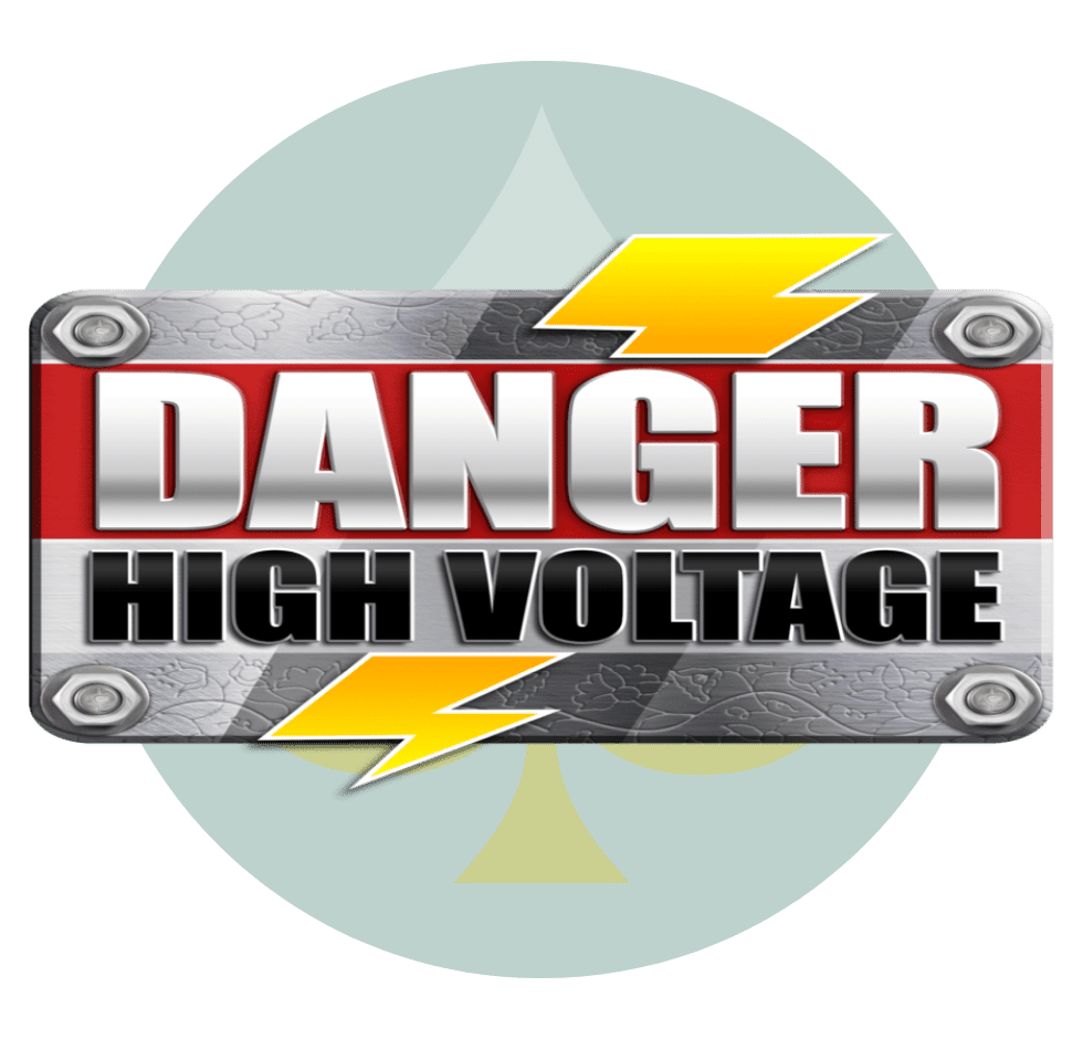 Danger high Voltage logga